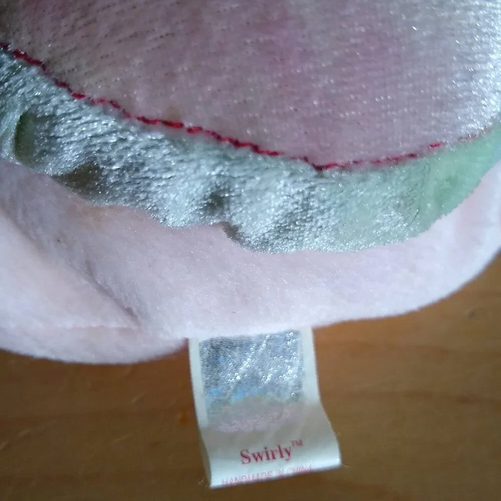 Ty Beanie Babies: SWIRLY the Snail plush size: 7
